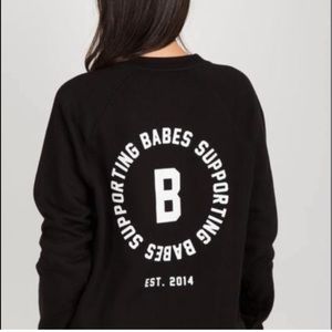 Brunette the Label Babes Supporting Babes Crewneck